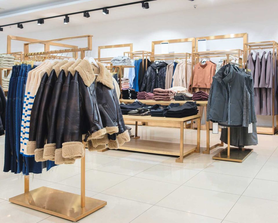 Clothing retail shop